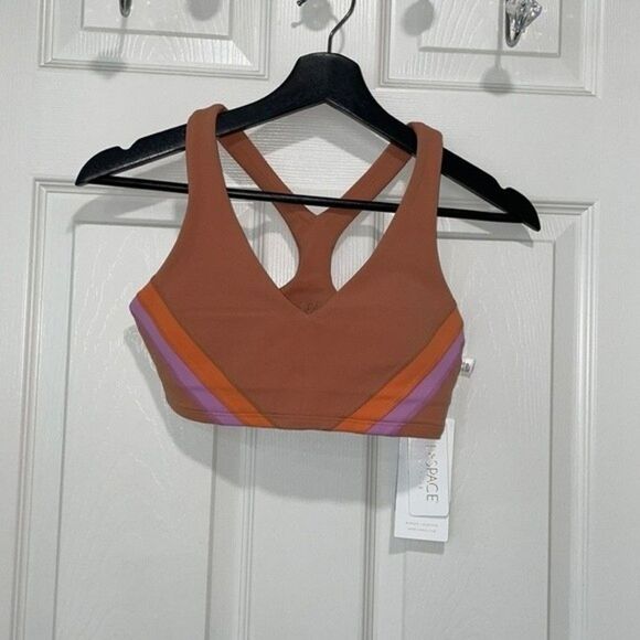 L*Space Womens Size XS Wyatt Colorblock Racerback Crop Top - Picture 7 of 11